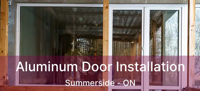  Aluminum Door Installation Summerside - ON