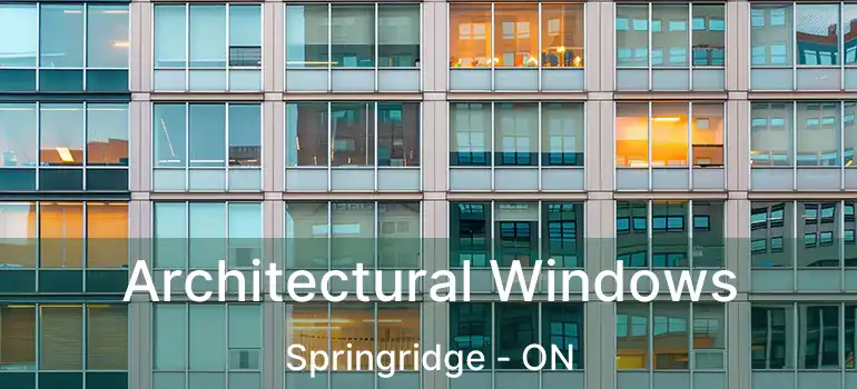  Architectural Windows Springridge - ON