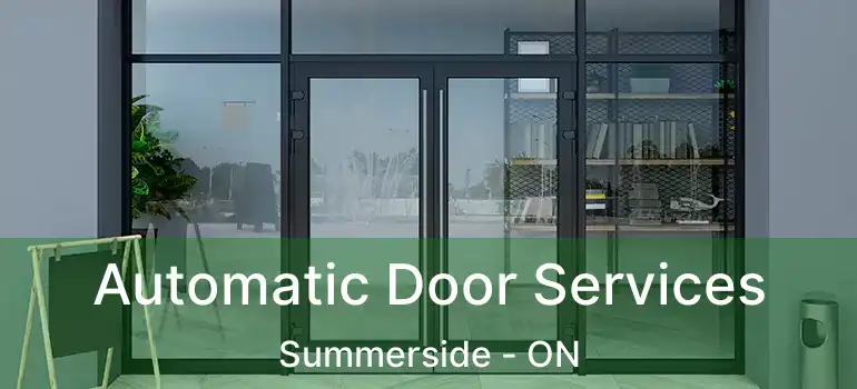  Automatic Door Services Summerside - ON