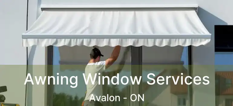  Awning Window Services Avalon - ON