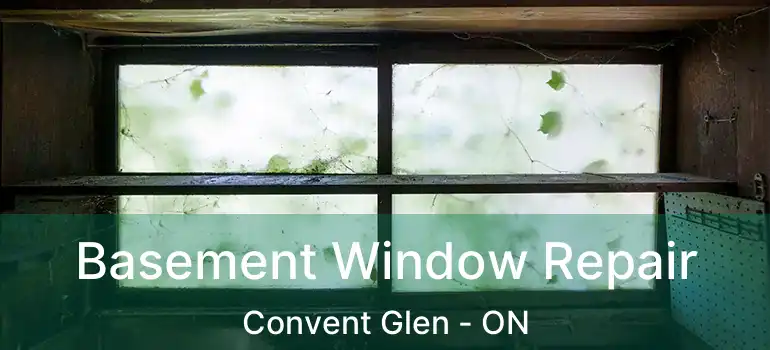  Basement Window Repair Convent Glen - ON