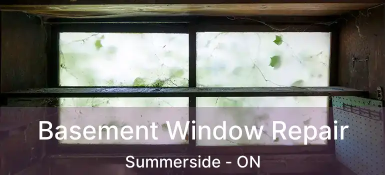  Basement Window Repair Summerside - ON