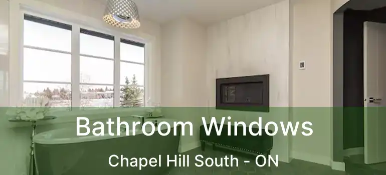  Bathroom Windows Chapel Hill South - ON