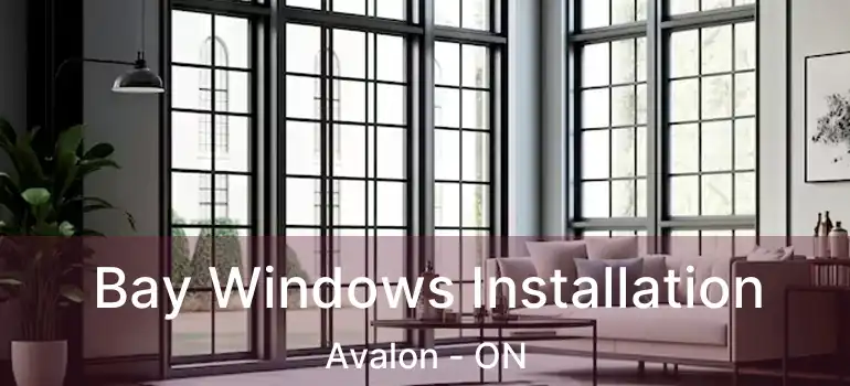  Bay Windows Installation Avalon - ON