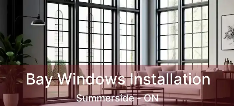  Bay Windows Installation Summerside - ON