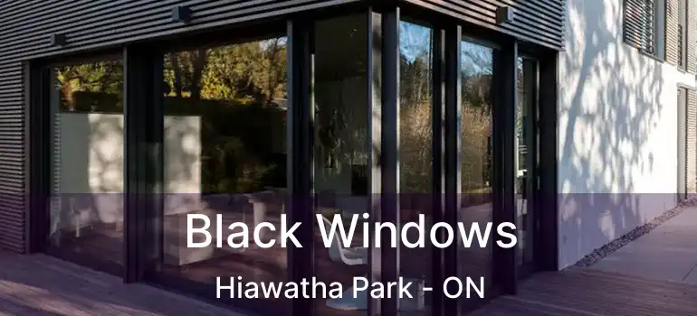  Black Windows Hiawatha Park - ON