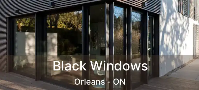  Black Windows Orleans - ON