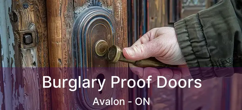  Burglary Proof Doors Avalon - ON