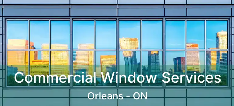 Commercial Window Services Orleans - ON