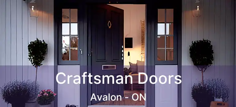  Craftsman Doors Avalon - ON