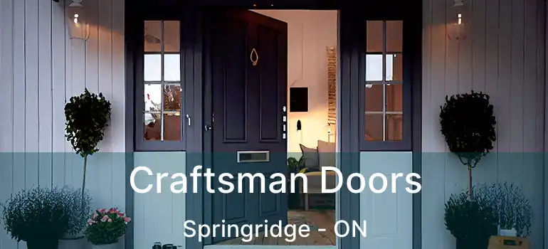  Craftsman Doors Springridge - ON