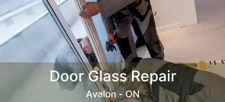  Door Glass Repair Avalon - ON