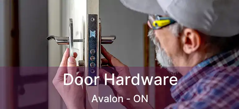  Door Hardware Avalon - ON