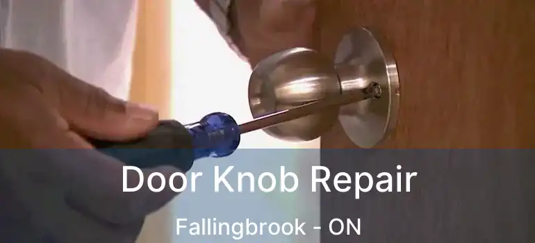  Door Knob Repair Fallingbrook - ON