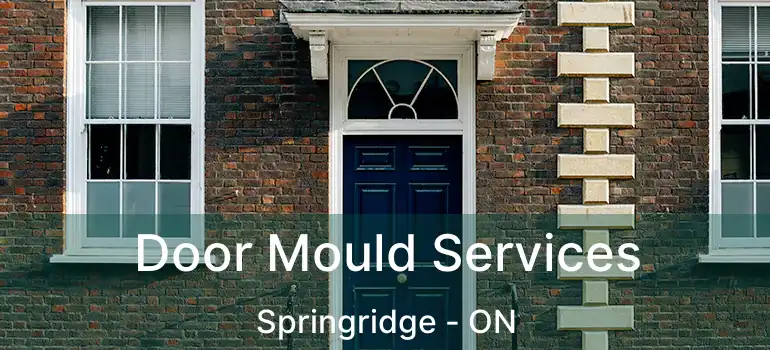  Door Mould Services Springridge - ON
