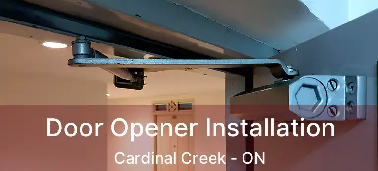  Door Opener Installation Cardinal Creek - ON