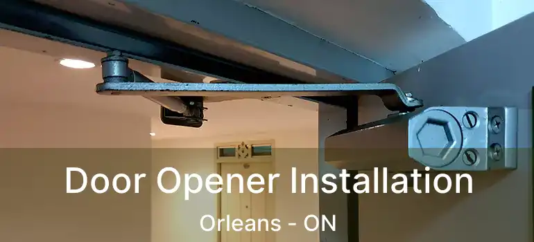  Door Opener Installation Orleans - ON