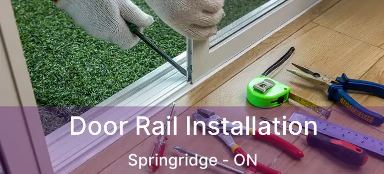  Door Rail Installation Springridge - ON