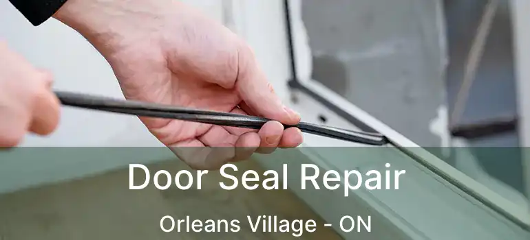  Door Seal Repair Orleans Village - ON