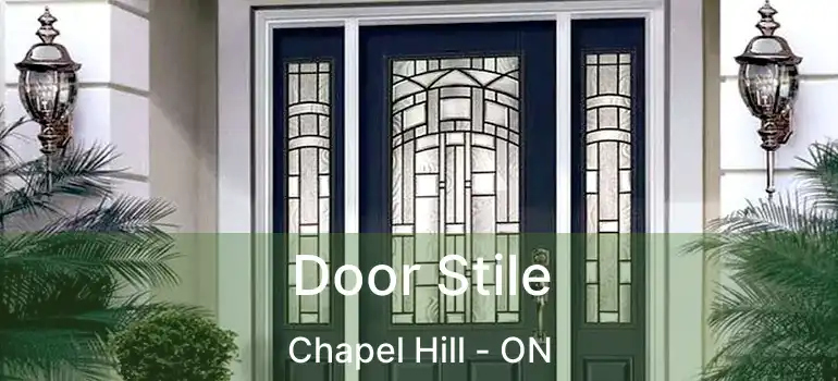  Door Stile Chapel Hill - ON