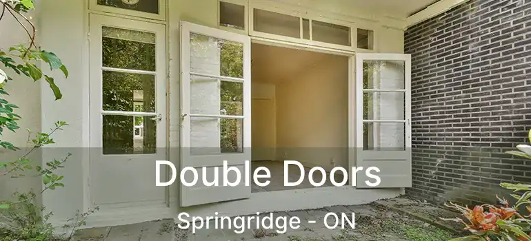  Double Doors Springridge - ON