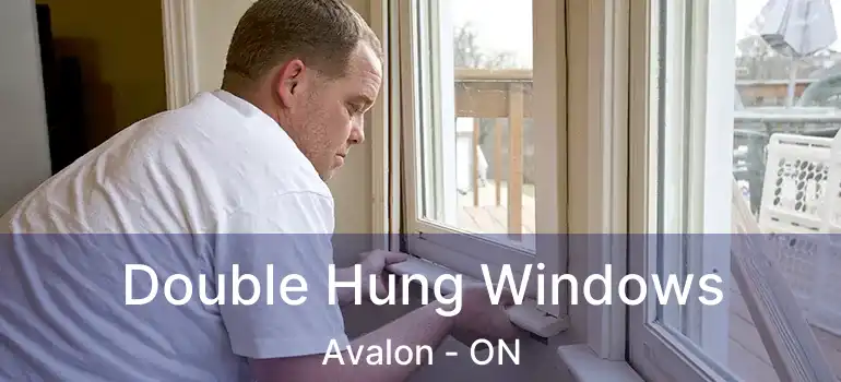  Double Hung Windows Avalon - ON