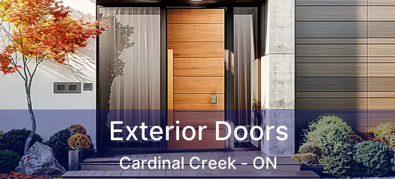  Exterior Doors Cardinal Creek - ON