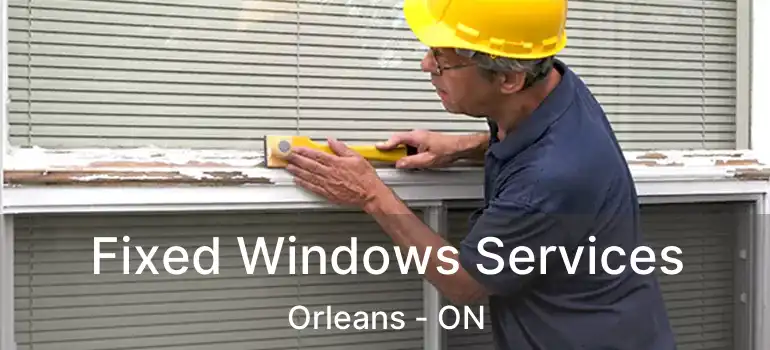  Fixed Windows Services Orleans - ON