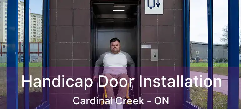  Handicap Door Installation Cardinal Creek - ON