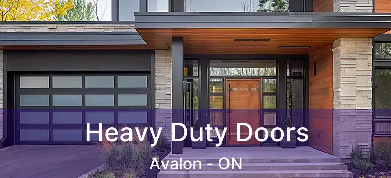  Heavy Duty Doors Avalon - ON