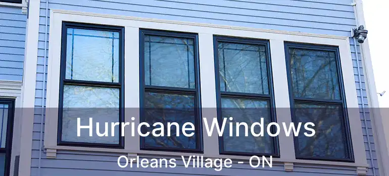  Hurricane Windows Orleans Village - ON