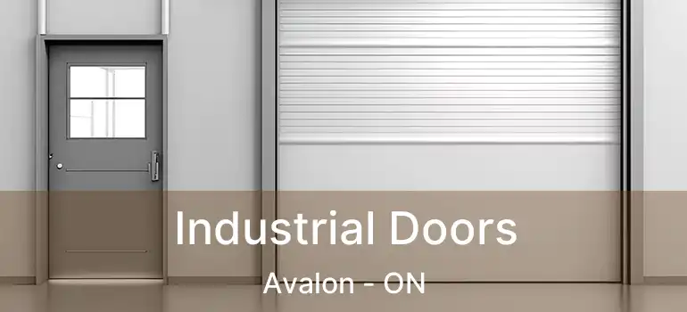  Industrial Doors Avalon - ON