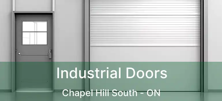  Industrial Doors Chapel Hill South - ON