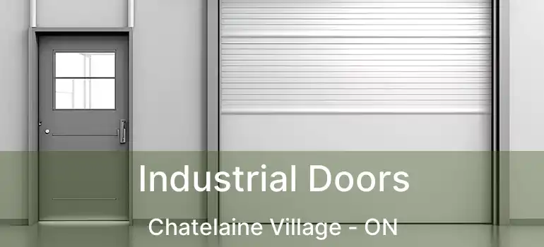 Industrial Doors Chatelaine Village - ON