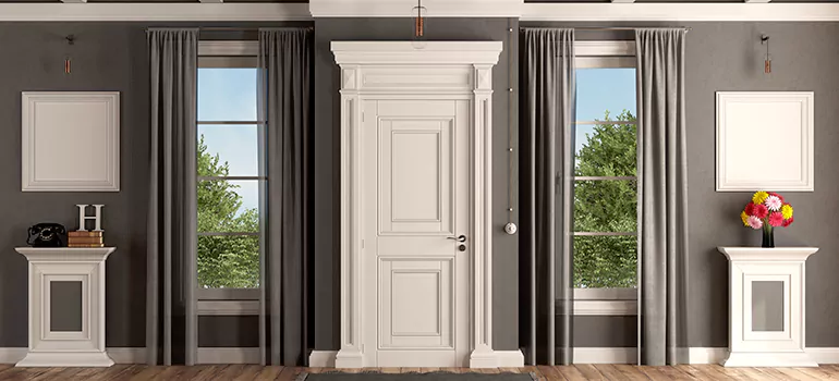 Removable Center Door Mullion in Convent Glen, Ontario