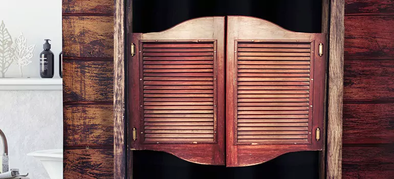 Installing Saloon Door Hinges in Orleans, ON