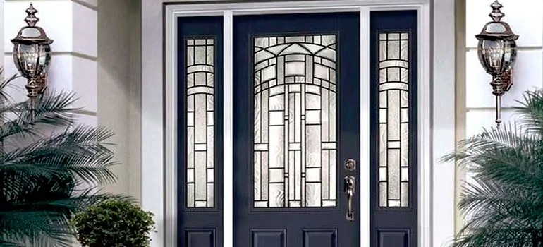 Stained Glass Door Panels in Orleans, Ontario