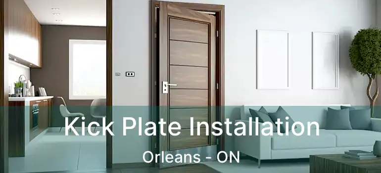  Kick Plate Installation Orleans - ON