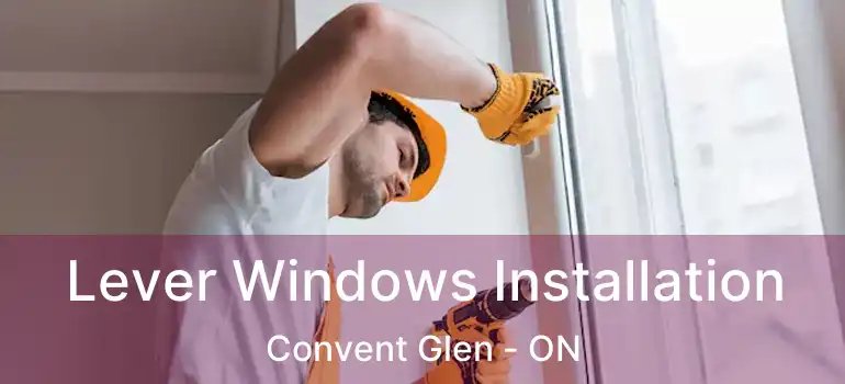  Lever Windows Installation Convent Glen - ON