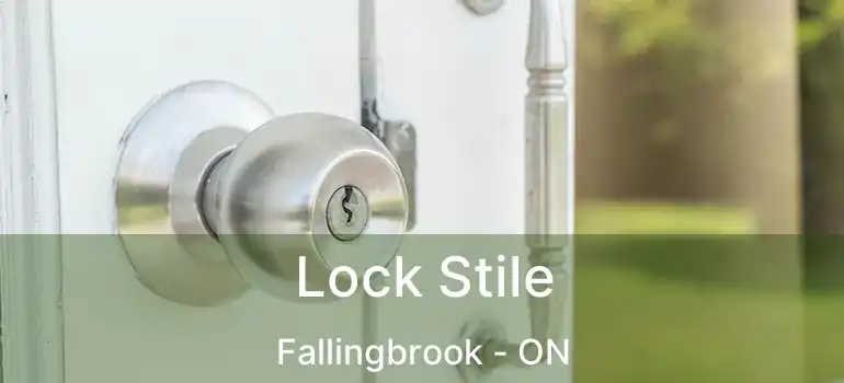  Lock Stile Fallingbrook - ON