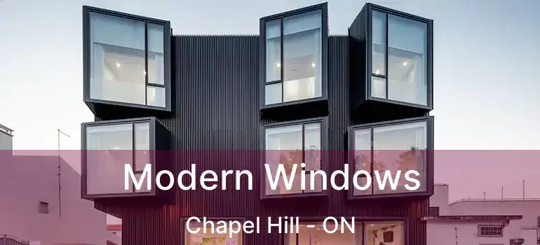  Modern Windows Chapel Hill - ON