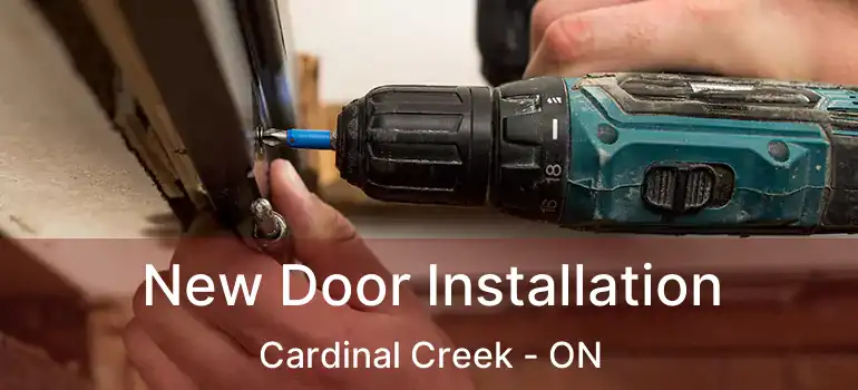  New Door Installation Cardinal Creek - ON