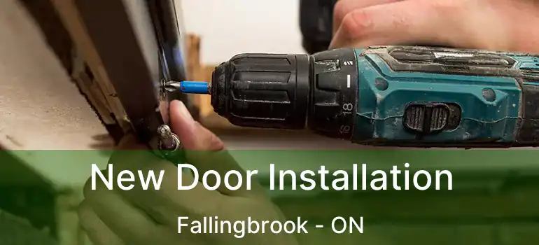  New Door Installation Fallingbrook - ON