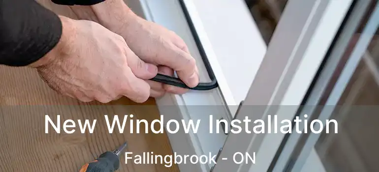  New Window Installation Fallingbrook - ON