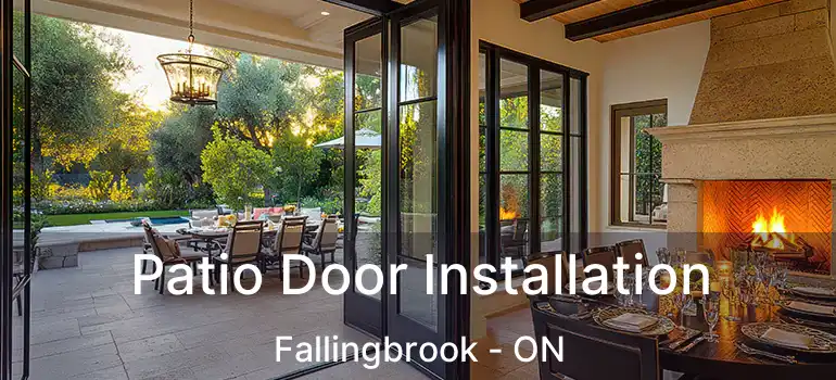  Patio Door Installation Fallingbrook - ON