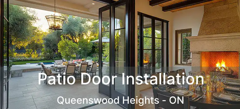  Patio Door Installation Queenswood Heights - ON