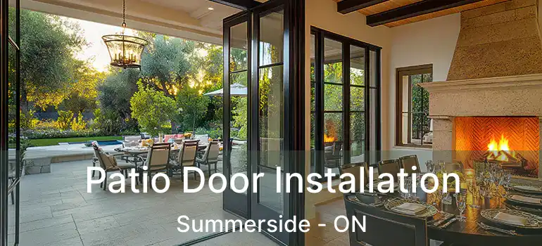  Patio Door Installation Summerside - ON