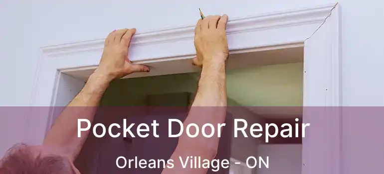  Pocket Door Repair Orleans Village - ON