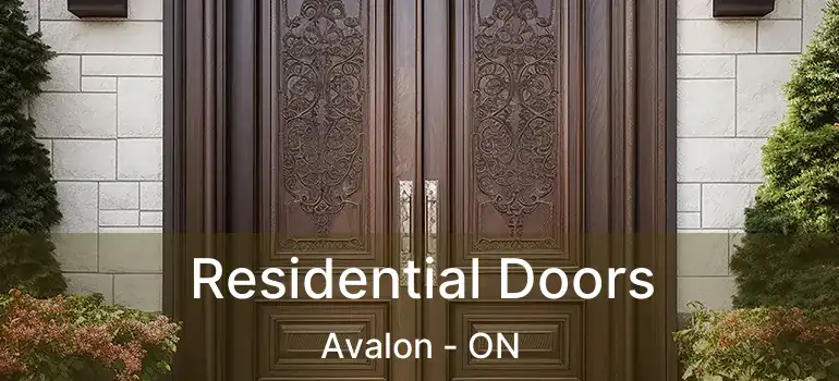  Residential Doors Avalon - ON