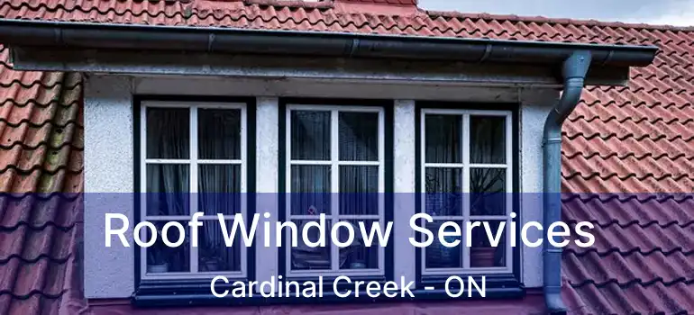  Roof Window Services Cardinal Creek - ON